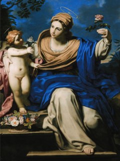 Madonna delle rose - Guido Cagnacci